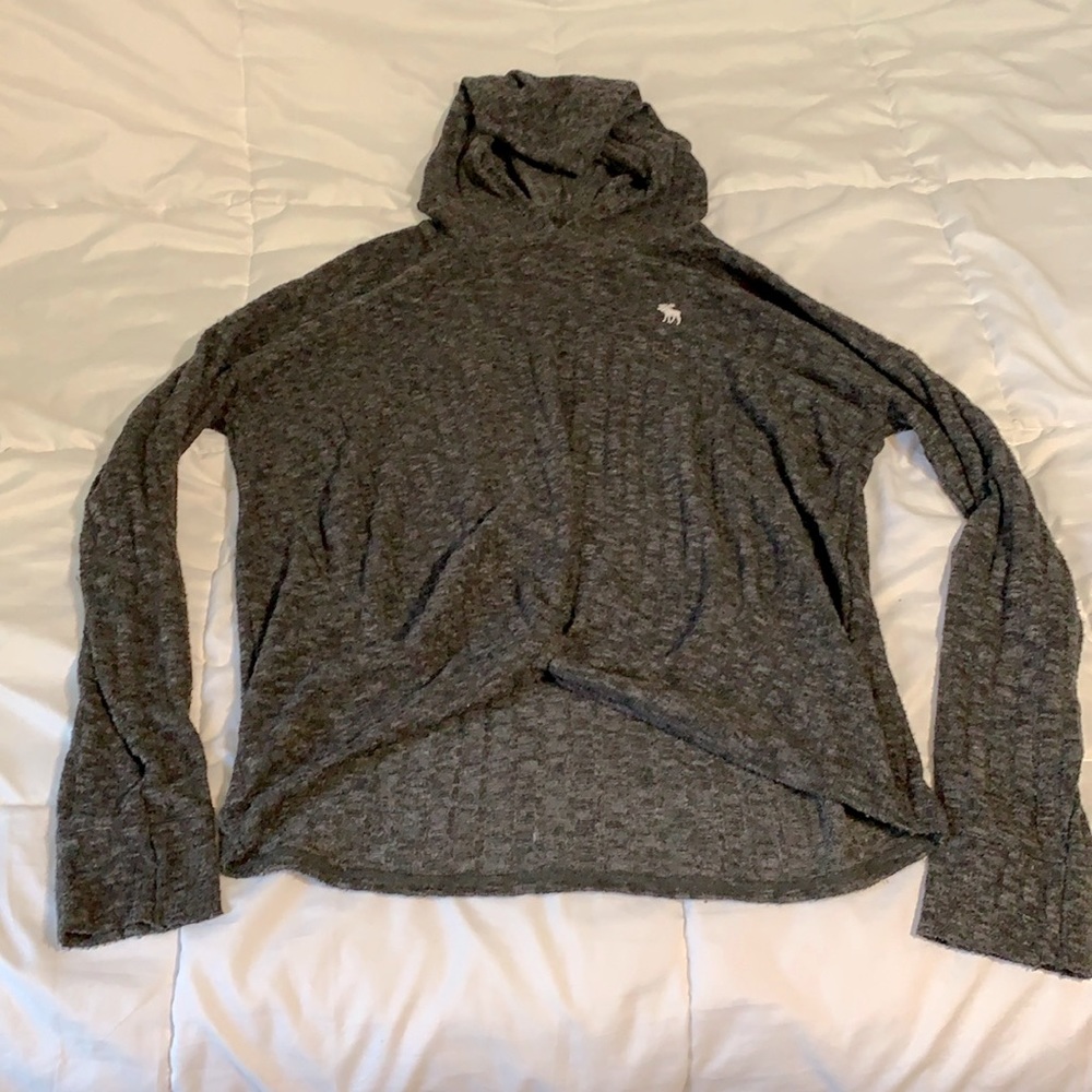 Abercrombie and Fitch Twist Front Icon Hoodie
